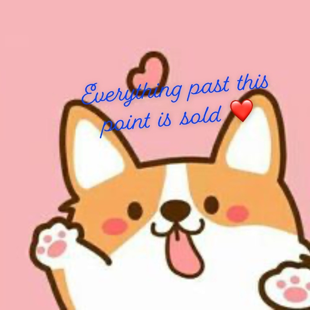 Everything past this point is sold!